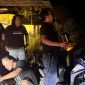 Satreskrim Polres Kerinci mengamankan pelaku curanmor beserta barang bukti.