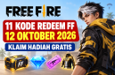 Kode redeem FF 12 Oktober 2026, coba klaim hadiah gratis!(foto AI INBRITA)