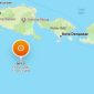 Pusat gempa di Jembrana, Bali, 13 Oktober 2026. (BMKG)