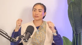Anggota DPR RI Fraksi Gerindra Rahayu Saraswati saat wawancara di Kompleks Parlemen, Jakarta, Selasa (25/2/2025). (ANTARA FOTO/Asprilla Dwi Adha/YU)