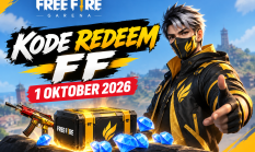 Kode Redeem FF Terbaru 1 Oktober 2026 Gratis