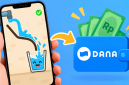 Ilustrasi game Water Go yang menawarkan hadiah dan klaim penarikan saldo DANA melalui permainan puzzle air. ( Foto AI INBRITA)