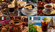 Keunikan sajian kopi dari lima negara di dunia. ( Foto AI)