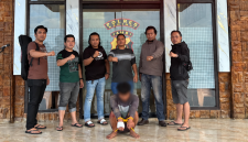 Tersangka curanmor diamankan Satreskrim Polres Kerinci.