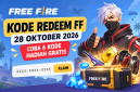 kode redeem FF, Free Fire terbaru, kode redeem FF hari ini, hadiah gratis FF, klaim kode FF