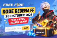 kode redeem FF, Free Fire terbaru, kode redeem FF hari ini, hadiah gratis FF, klaim kode FF