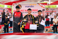 Tiga Siswa SMAN 1 Sungai Penuh juara Kejurnas Silat SMI 2026.