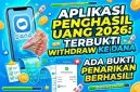 Ilustrasi aplikasi penghasil uang 2026 yang menawarkan koin dari aktivitas menonton video drama.(Foto: redaksi)