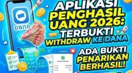 Ilustrasi aplikasi penghasil uang 2026 yang menawarkan koin dari aktivitas menonton video drama.(Foto: redaksi)