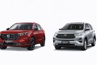 Toyota Veloz Hybrid memimpin penjualan mobil hybrid di Indonesia pada September 2026.Foto: Foto Kombinasi Mobil Hybrid CR-V dan Innova Zenix Hybrid. (Dok Ist)