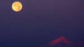 Fenomena hunter's moon. (Foto: NASA)