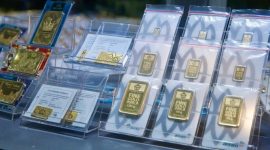 Harga emas Antam turun 1,49 persen sepanjang pekan hingga Minggu (4/10/2026)(Foto: Grandyos Zafna/detik.com)