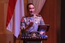 Foto: Kapolri Suyudi saat memberikan pembekalan di Lemhannas RI (dok. istimewa)