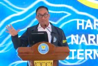  Komjen Suyudi Ario Seto, dalam acara Peringatan Hari Anti Narkotika Internasional di Lido Bogor pada Kamis (23/7/2026) (dok BNN)