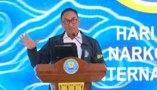  Komjen Suyudi Ario Seto, dalam acara Peringatan Hari Anti Narkotika Internasional di Lido Bogor pada Kamis (23/7/2026) (dok BNN)