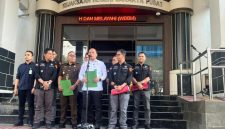 Konferensi pers di Kejari Jakpus (Rumondang/detikcom)