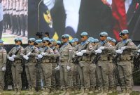Kapolri Jenderal Suyudi Ario Seto melakukan mutasi terhadap 88 perwira Polri ke sejumlah jabatan strategis.(Foto : CNNIndonesia/Adi ibrahim)