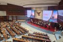 Paripurna pengesahan RUU tentang Satu Data Indonesia, Senayan, Jakarta, Selasa (6/10/2026). (Adrial Akbar/detikcom)