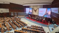 Paripurna pengesahan RUU tentang Satu Data Indonesia, Senayan, Jakarta, Selasa (6/10/2026). (Adrial Akbar/detikcom)