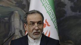Menteri Luar Negeri Iran Abbas Araghchi. Foto: AFP/TATYANA MAKEYEVA