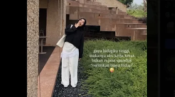 Selebgram Irene Fristin. x/@itszweedy