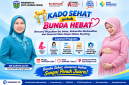 Sri Kartini Alfin dalam program Kado Sehat untuk Bunda Hebat.